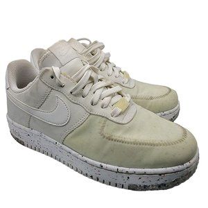 Nike Air Force 1 Crater Summit White Sneakers Shoes Womens Size 6.5 - CT1986-100